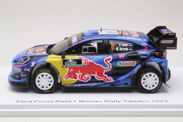 Ford Puma Rally1, Sweden 2023, O.Tanak, no.8