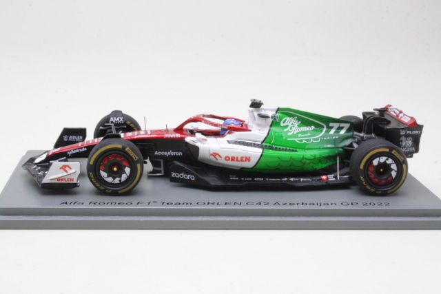 Alfa Romeo C42, Azerbaijan GP 2022, V.Bottas, no.77
