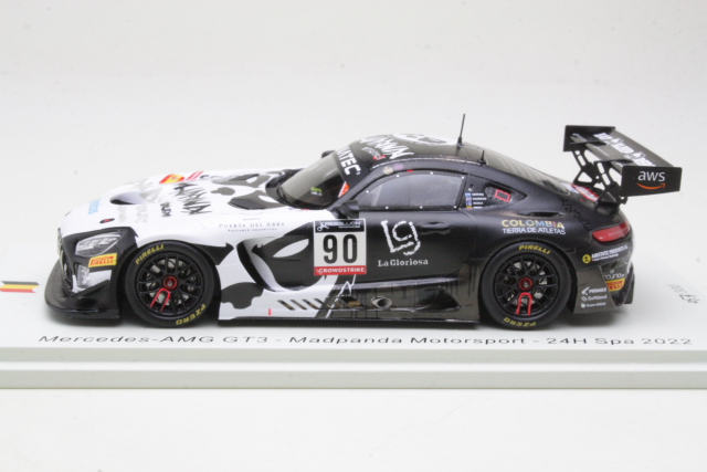 Mercedes AMG GT3, 24h Spa 2022, P.Kujala, no.90