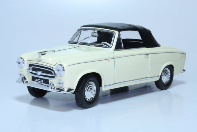 Peugeot 403 Cabrio 1957, kermanvalkoinen