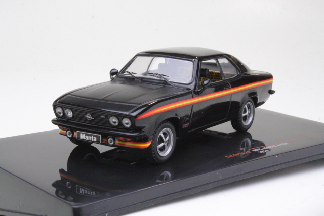 Opel Manta A GT/E 1974, musta