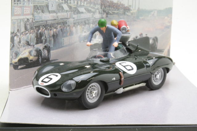 Jaguar D Type, 1st. Le Mans 1955, M.Hawthorn/I.Bueb, no.6
