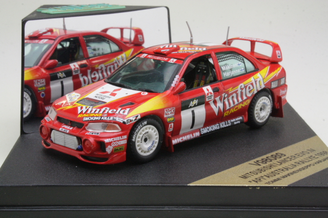 Mitsubishi Lancer Evo IV, Australia 1998, T. Mäkinen, no.1