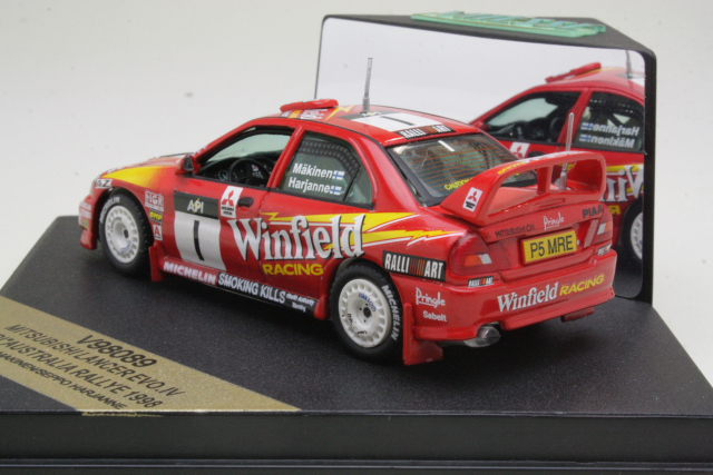Mitsubishi Lancer Evo IV, Australia 1998, T. Mäkinen, no.1