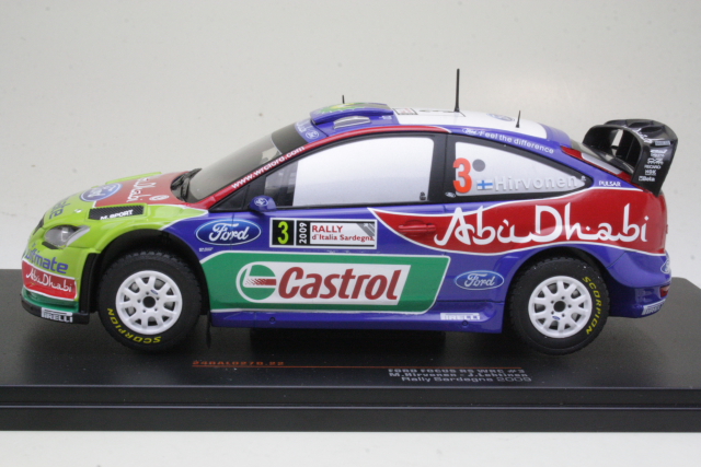 Ford Focus RS WRC, Sardinien 2009, M.Hirvonen, no.3