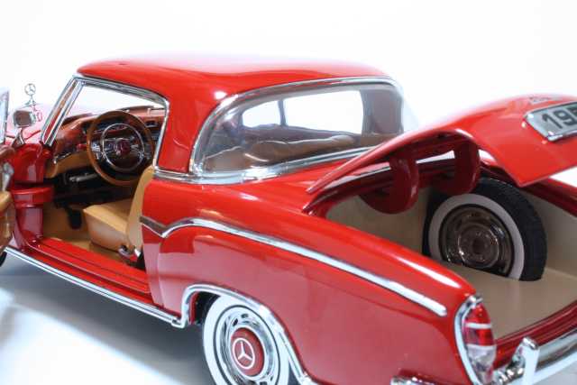 Mercedes 220SE (w128) Coupe 1959, punainen