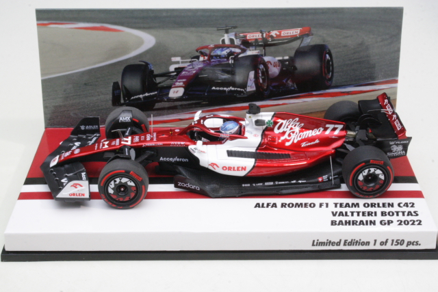 Alfa Romeo C42, Bahrain GP 2022, B.Bottas, no.77