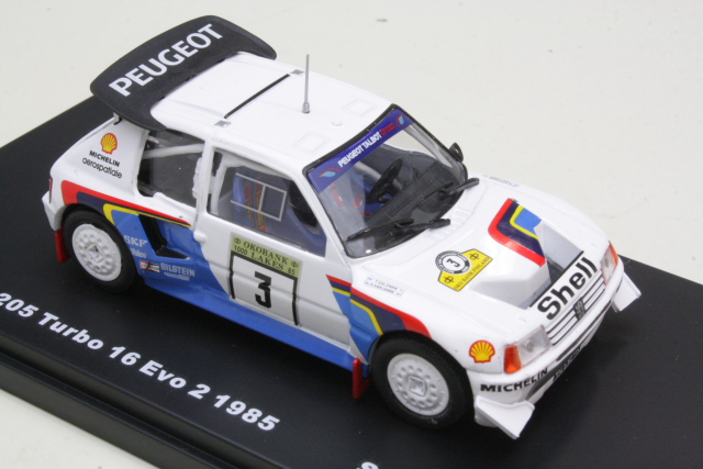 Peugeot 205 T16 Evo 2, Finland 1985, T.Salonen, no.3