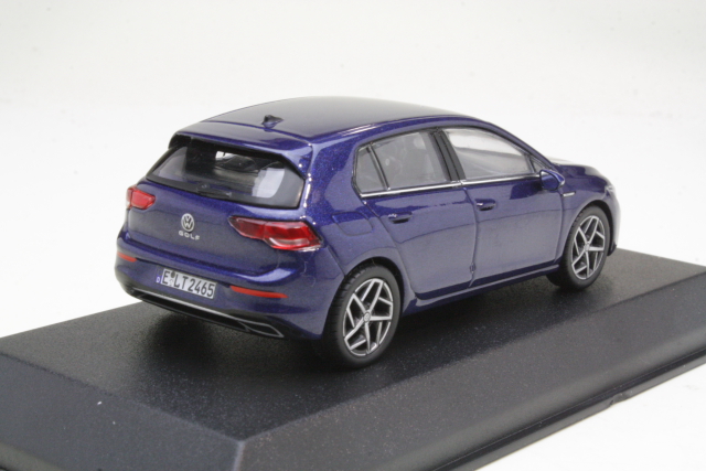 VW Golf 8 2020, blue