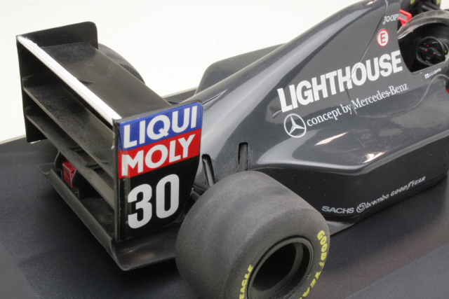 Sauber C12, F1 1993, J.J.Lehto, no.30