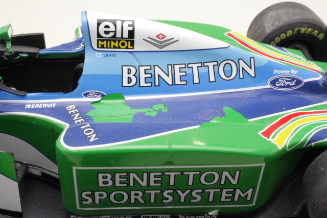 Benetton B194, F1 1994, J.J.Lehto, no.6