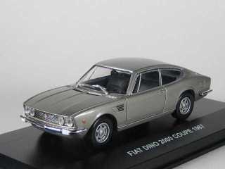 Fiat Dino 2000 Coupe 1967, hopean harmaa