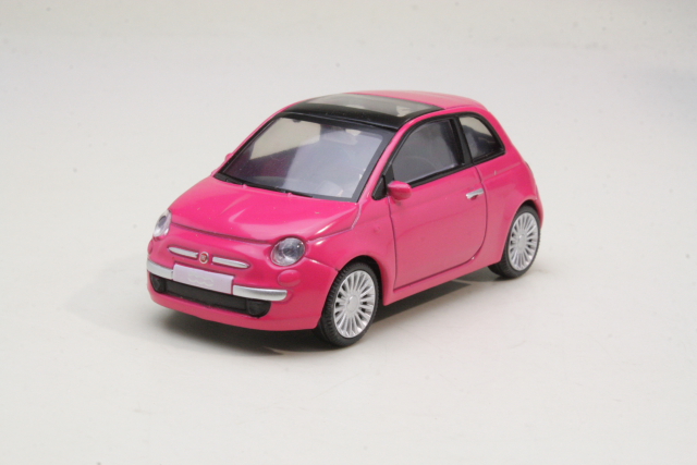 Fiat 500 2007, pink