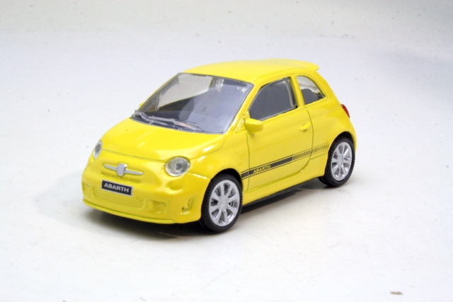 Fiat 500 Abarth 2008, keltainen