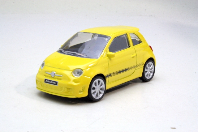 Fiat 500 Abarth 2008, yellow