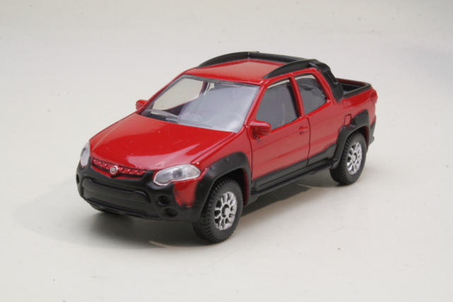 Fiat Strada Pick-Up 2011, red/black