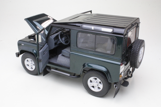 Land Rover Defender 90 2007, black