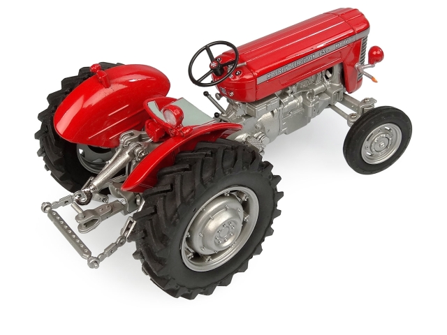 Massey Ferguson 65 Mk2 1968, punainen/hopea