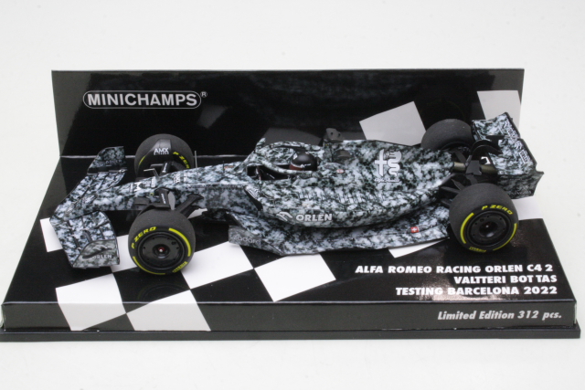 Alfa Romeo C42, Test Barcelona 2022, V.Bottas