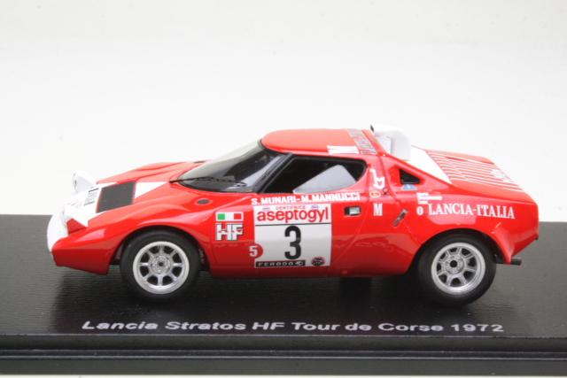 Lancia Stratos HF, Tour de Corse 1972, S.Munari, no.3