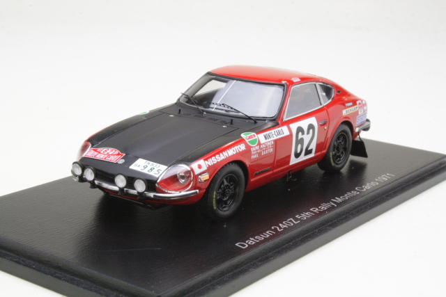 Datsun 240Z, Monte Carlo 1971, R.Aaltonen, no.62