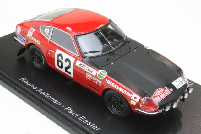 Datsun 240Z, Monte Carlo 1971, R.Aaltonen, no.62