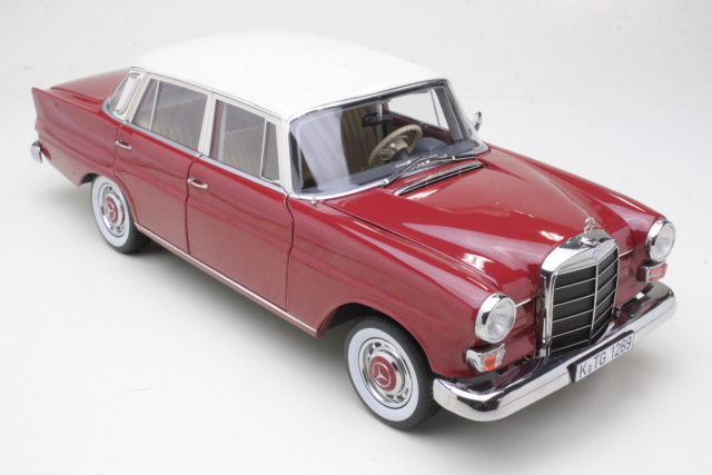 Mercedes 200 (w110) 1966, punainen/valkoinen