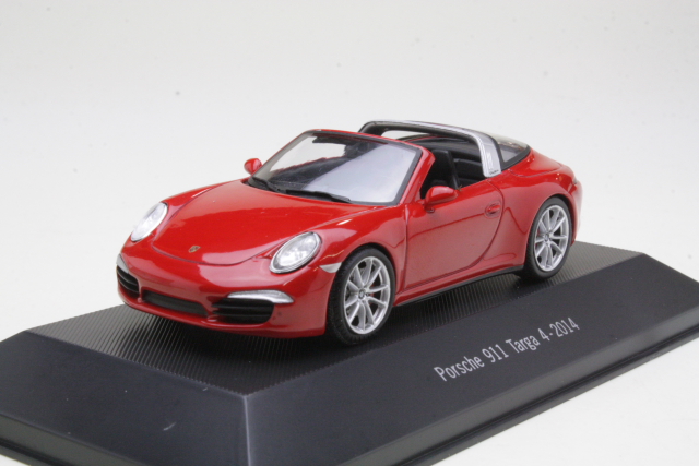 Porsche 911 Targa 4 2014, punainen