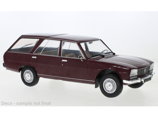 Peugeot 504 Break 1976, tummanpunainen