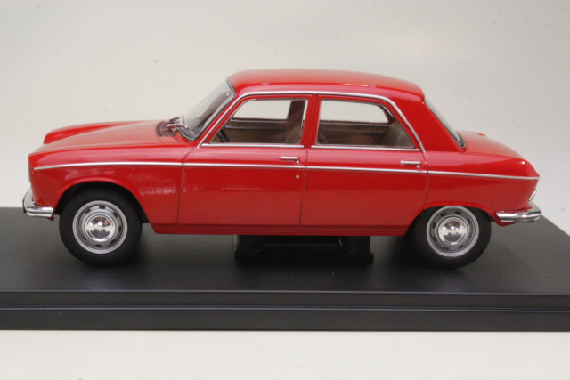 Peugeot 204 1968, punainen - Sulje napsauttamalla kuva