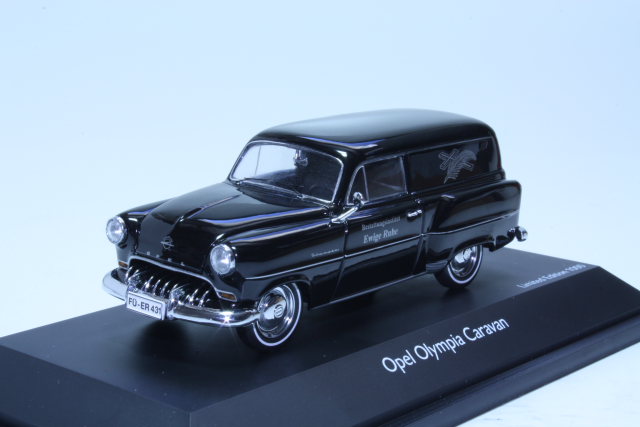 Opel Olympia Caravan "Ewige Ruhe“, musta