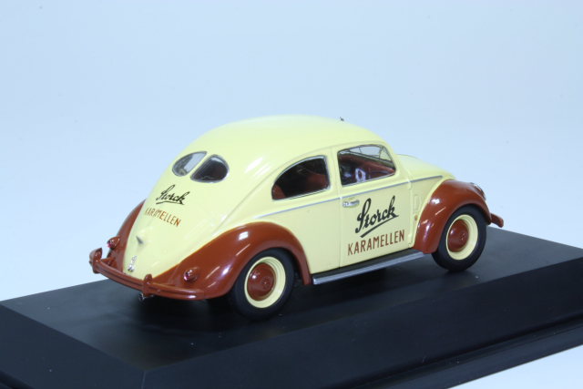 VW Kupla "Stork Karamellen", keltainen/ruskea