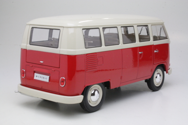 VW T1 Bus 1963, red/white