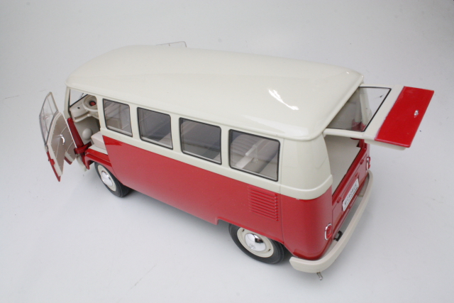 VW T1 Bus 1963, red/white