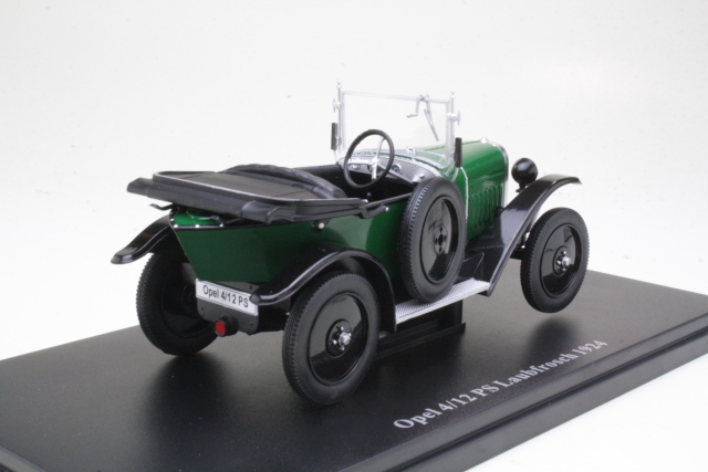 Opel 4/12 PS Laubfrosch Cabriolet 1924, vihreä/musta - Sulje napsauttamalla kuva
