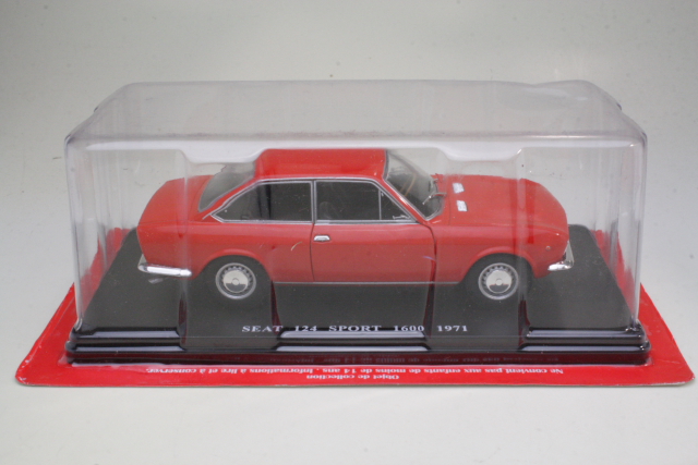 Seat 124 Sport 1600 1971, red