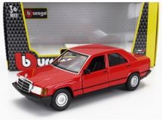 Mercedes 190E (w201) 1987, punainen