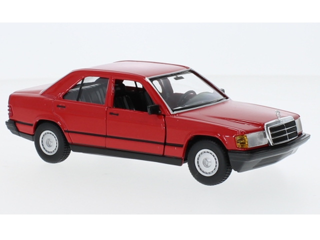 Mercedes 190E (w201) 1987, punainen