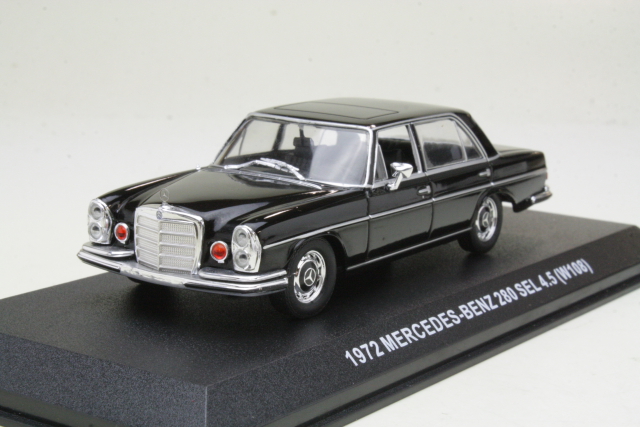 Mercedes 280SEL (w108) 1972, black "Rocky IV"