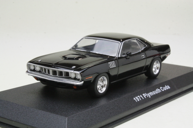 Plymouth Cuda Coupe 1971, black "John Wick 2023"