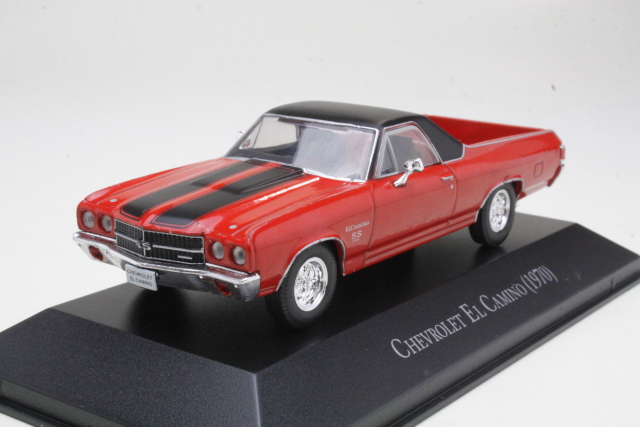 Chevrolet El Camino Pick-Up 1970, red/black