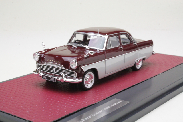 Ford Zodiac 206E 1962, dark red/grey
