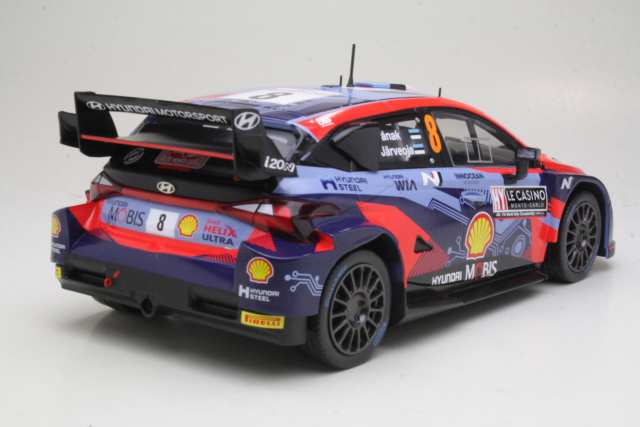 Hyundai i20 N Rally1, Monte Carlo 2022, T.Tanak, no.8