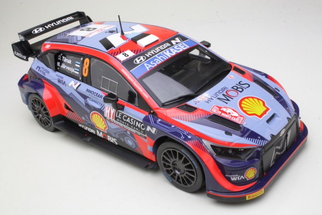 Hyundai i20 N Rally1, Monte Carlo 2022, T.Tanak, no.8