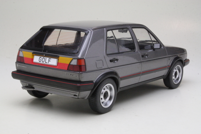 VW Golf 2 GTI 5d 1984, harmaa - Sulje napsauttamalla kuva