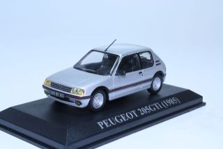 Peugeot 205 GTi 1985, Hopeanharmaa