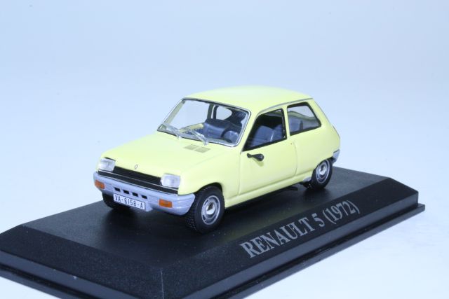 Renault 5 1972, keltainen