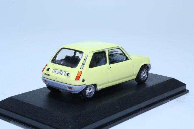 Renault 5 1972, keltainen