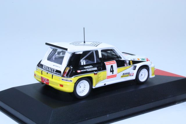Renault 5 Maxi Turbo, Principe de Asturias 1986, C.Sainz, no.4
