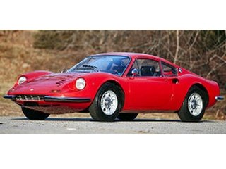 Ferrari Dino 246 GT 1968, red